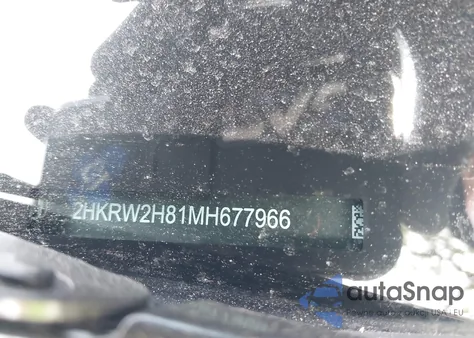 2021 Honda Cr-V Awd Ex-L z USA, uszkodzony, nr VIN 2HKRW2H81MH677966